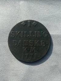 Original 1 skilling år 1771