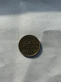 Original 2 skilling år 1815