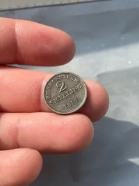 Original 2 skilling år 1815