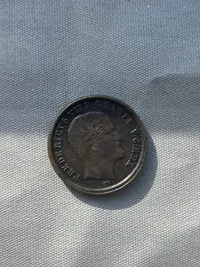 Original 1 rigsbanksskilling år 1853