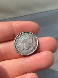 Original 1 rigsbanksskilling år 1853