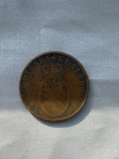 Original rigsbanksdaler år 1818