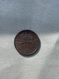 Original 1/5 rigsbanksskilling år 1842