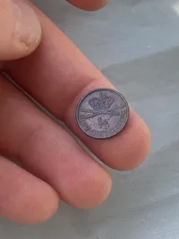 Original 1/5 rigsbanksskilling år 1842