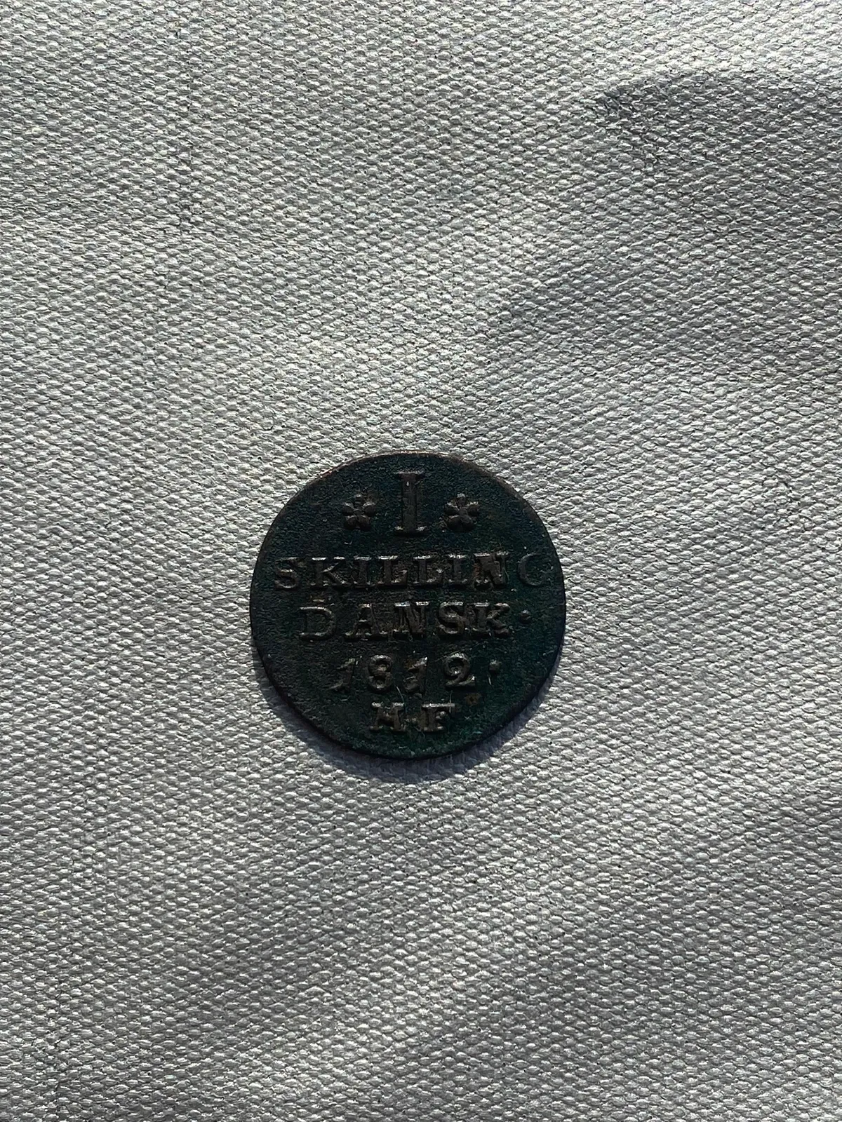 Original 1 skilling år 1812