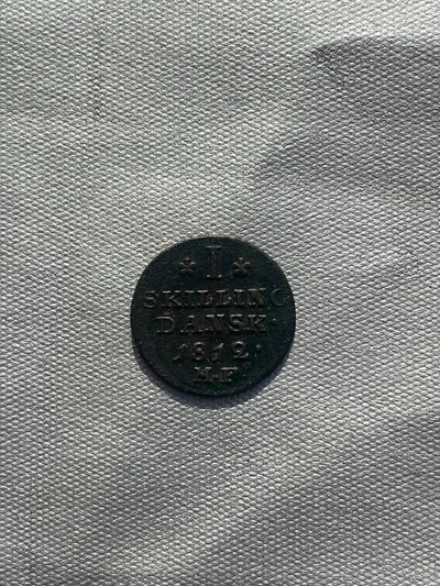 Original 1 skilling år 1812