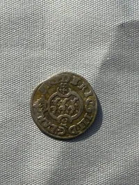 Original 2 skilling sølvmønt år 1648