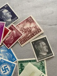 Lot originale tyske ww2 frimærker
