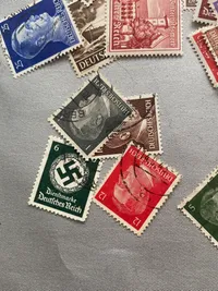 Lot originale tyske ww2 frimærker
