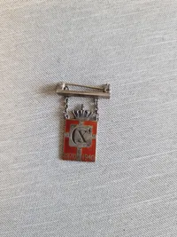 Samling originale kongemærker - design: Georg Jensen Denmark