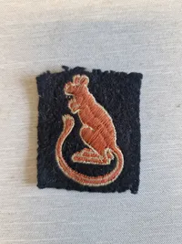 Original ww2 patch - Desert rats