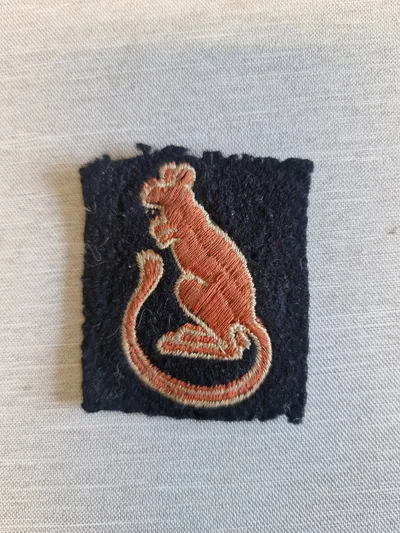 Original ww2 patch - Desert rats