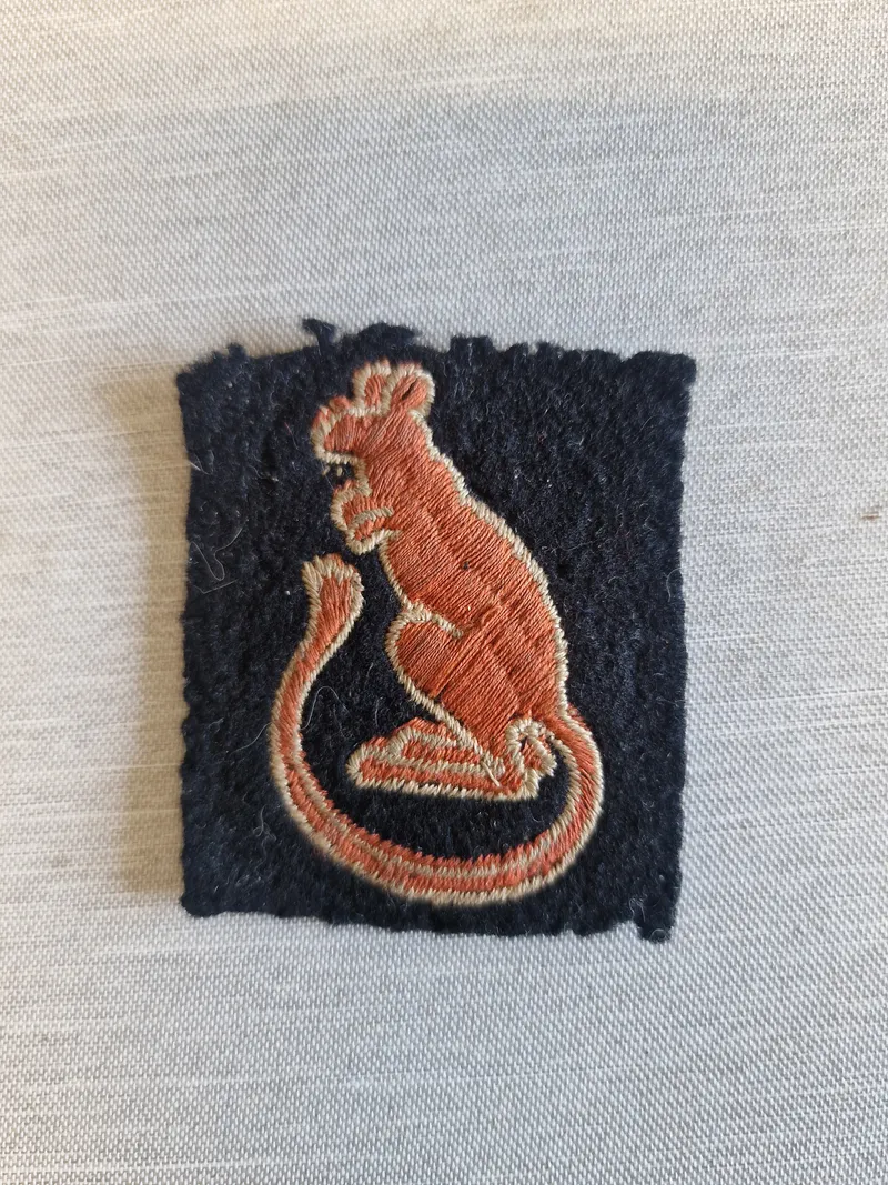 Original ww2 patch - Desert rats