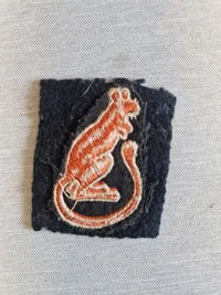 Original ww2 patch - Desert rats