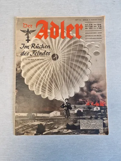 Originalt eksemplar af Der adler