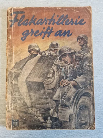 Original bog - Flakartillerie greiff an