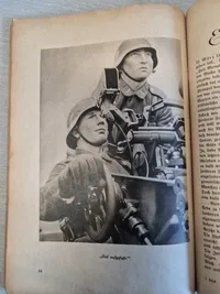 Original bog - Flakartillerie greiff an