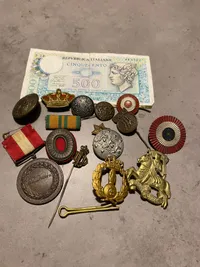Lot diverse militaria
