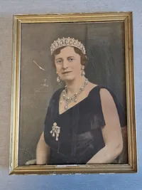Originalt billede af dronning Alexandrine