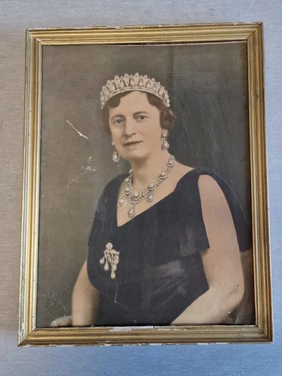 Originalt billede af dronning Alexandrine