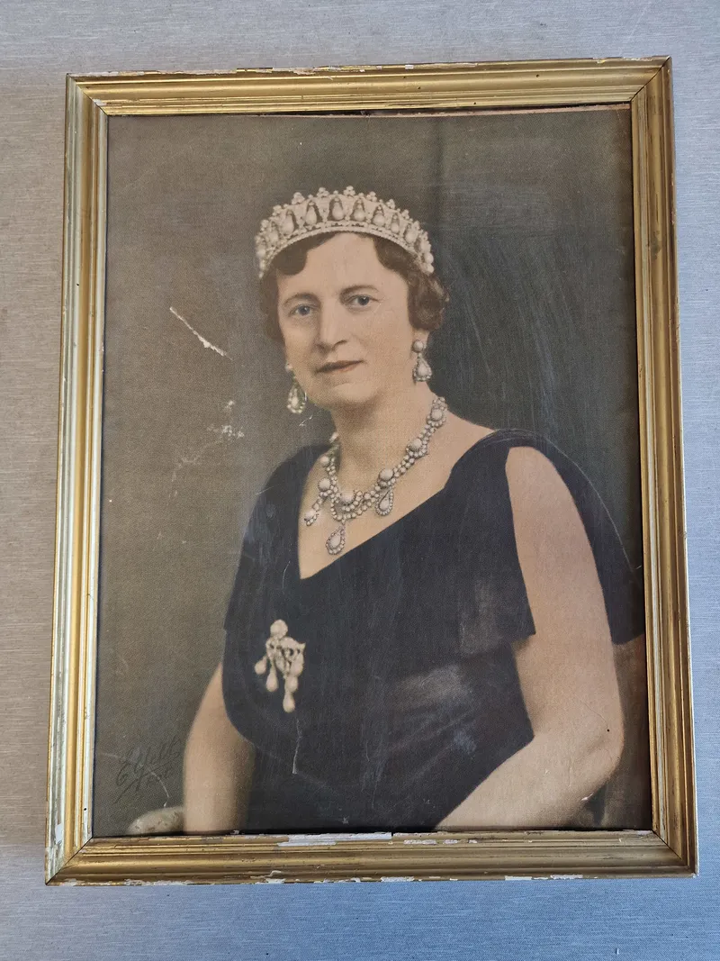 Originalt billede af dronning Alexandrine