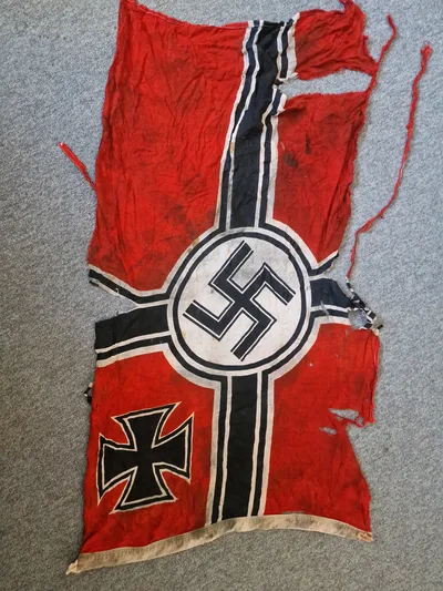 Tysk Kriegsmarine flag - originalt???