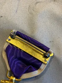 Originalt amerikansk Purple Heart fra ww2 (med slutbruch) original æske medfølger