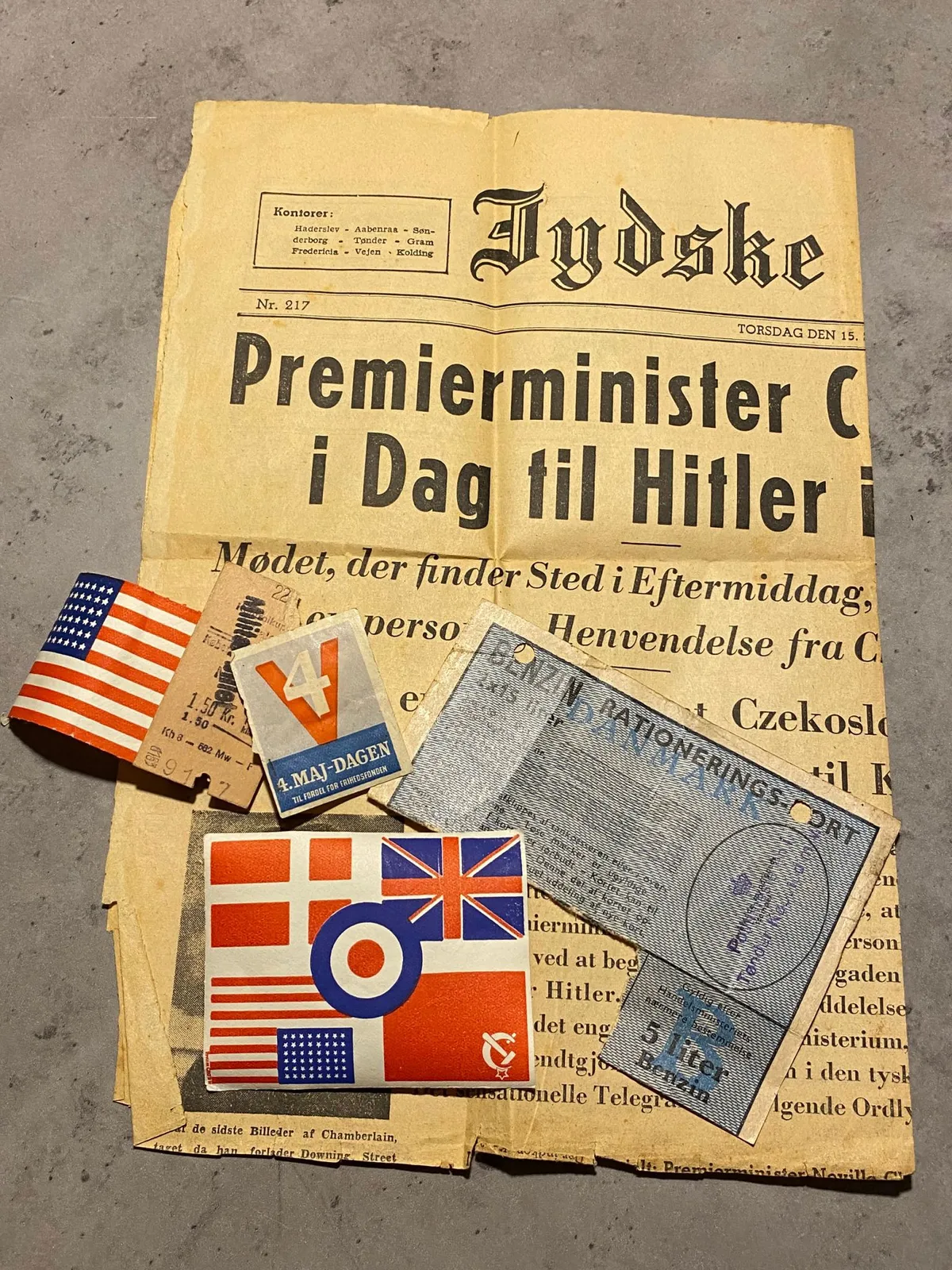 Originalt dansk befrielses Lot