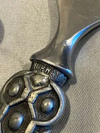 Norske David Andersen pewter oplukker og proptrækker