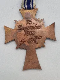 Originalt tysk moderkors 3 klase bronze