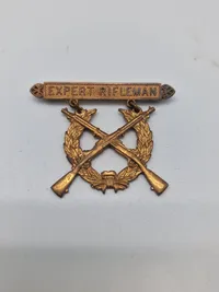 Original USMC skydemærke