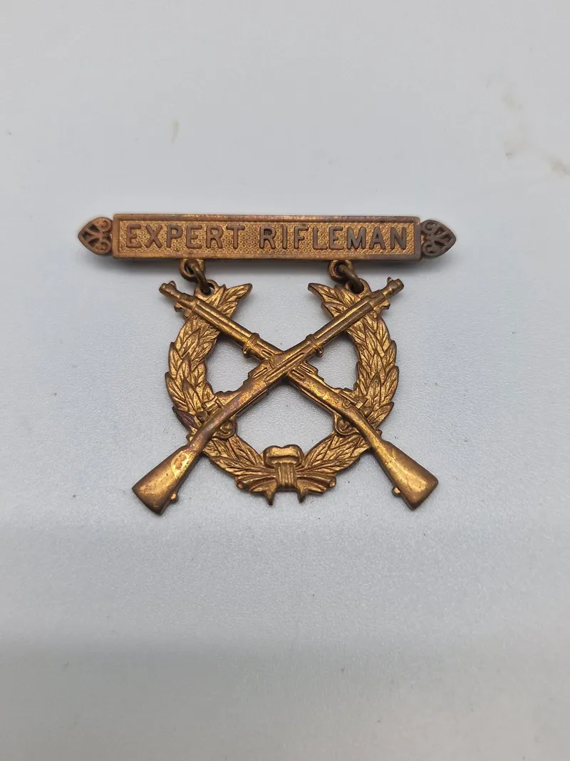 Original USMC skydemærke
