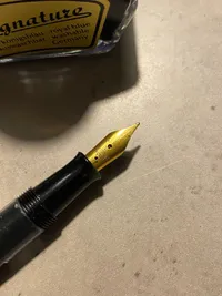 Pen m. blæk