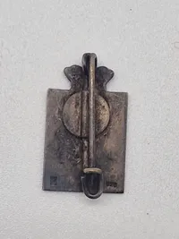 Originalt Dansk kongemærke Georg Jensen sterling sølv