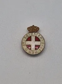 Originalt Soldater mærke årgang 1915