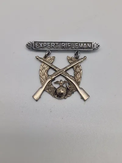 Originalt USMC skydemærke