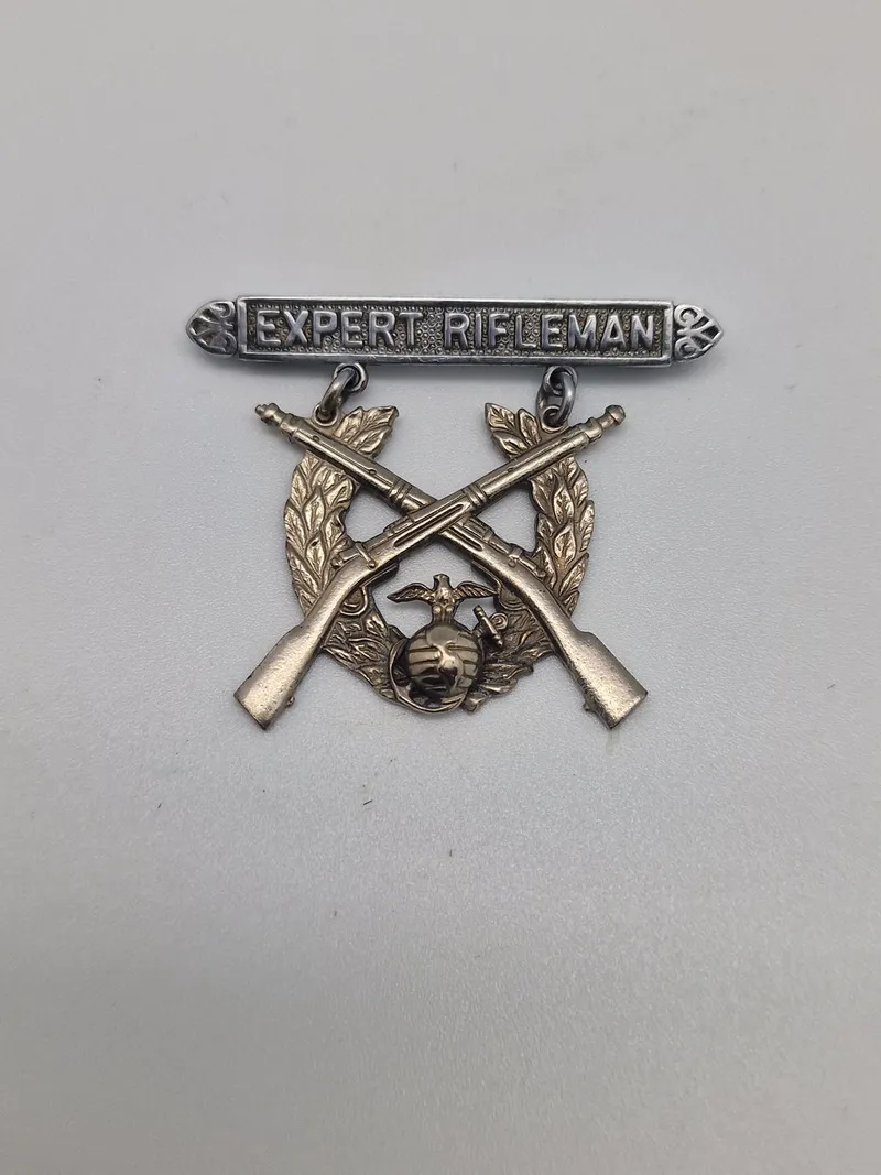 Originalt USMC skydemærke