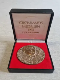 Færø medalje 1975 , Grønlands medalje 1973  , Islands medalje 1973
