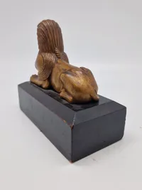 Ægyptisk Sphinx figur fra Frimurer logen i Odense
