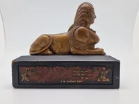 Ægyptisk Sphinx figur fra Frimurer logen i Odense