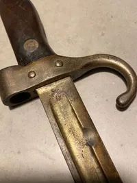 Original fransk bajonet model 1892