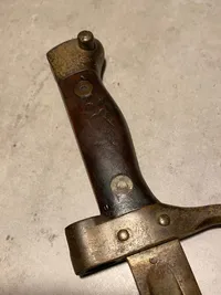 Original fransk bajonet model 1892
