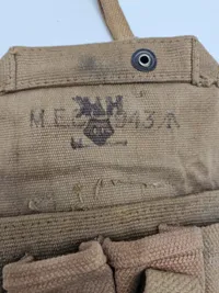 Originalt webbing hylster for Neuhausen pistol
