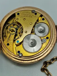 Lommeur - Frimurer logen - Dateret 1905, uret går på auktions tidspunktet men der givet ingen garanti