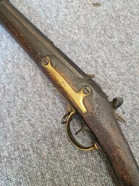 Original Dansk 1828 musket, senere brugt til jagt
