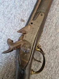Original Dansk 1828 musket, senere brugt til jagt