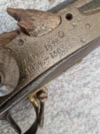Original Dansk 1828 musket, senere brugt til jagt