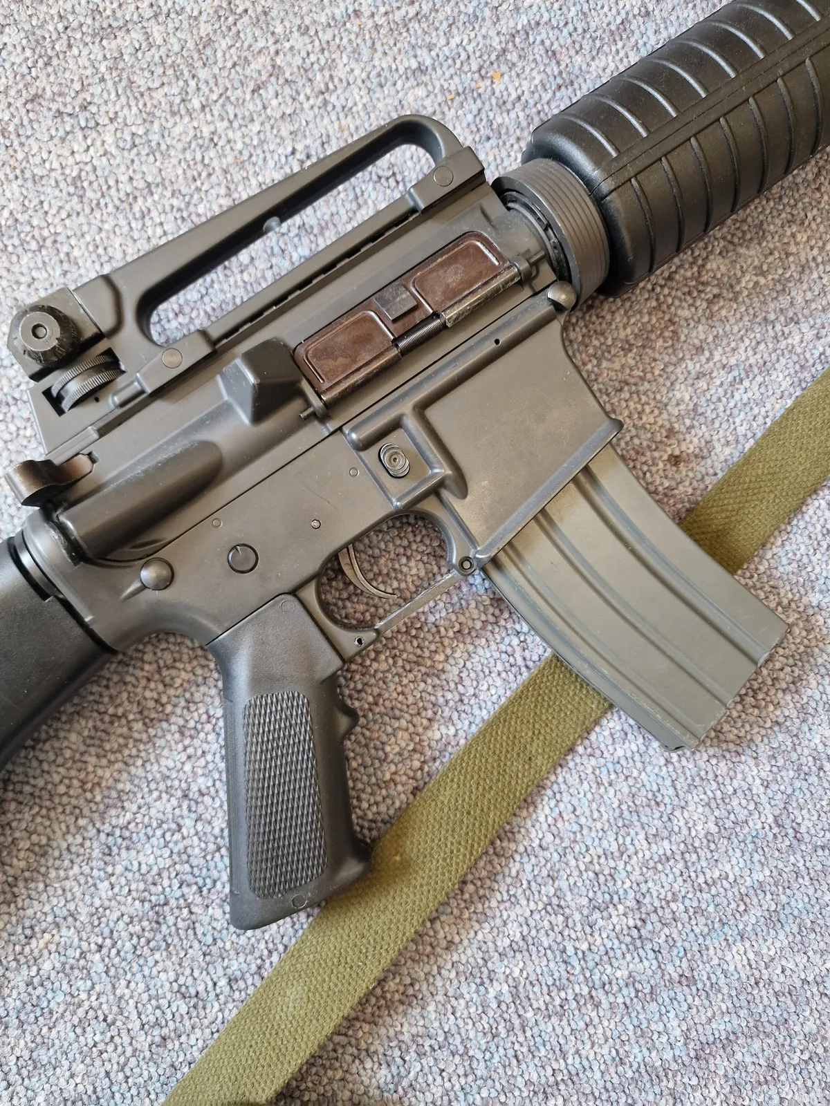 M16 softgun, original rem