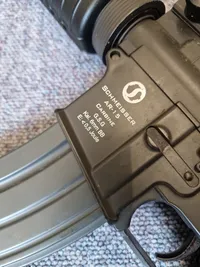 M16 softgun, original rem