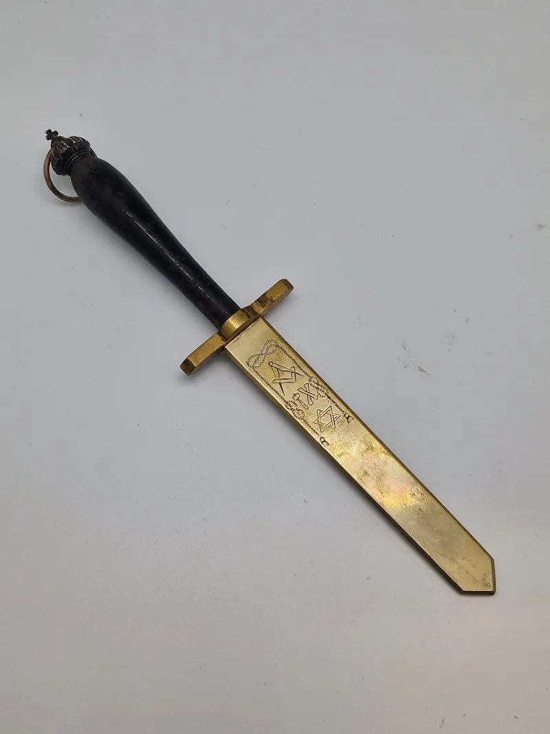 Original frimurer loge dolk
